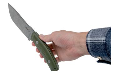 Image of Boker USA Boker Plus Blacklist Fixed Blade Knife,4.9in 440C Steel Blade,G-10 Green Handle, 02BO007