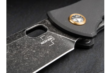 Image of Boker USA Boker Plus Fieldfolder Pocket Knife by Jesper Voxnaes, 3.41 in, D2, Folding Blade, G10 Handle, 01BO375