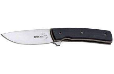 Image of Boker USA Boker Plus FR G-10 Folding Pocket Knife,2.8in VG-10 Steel Blade,G-10 Black Handle, 01BO742