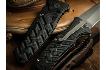 Image of Boker USA Boker Plus Strike Spearpoint D2 Non Auto Pocket Knife, 3.37 in, D2, Folding Blade, Aluminum Handle, 01BO457N