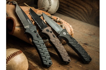 Image of Boker USA Boker Plus Strike Spearpoint D2 Non Auto Pocket Knife, 3.37 in, D2, Folding Blade, Aluminum Handle, 01BO457N