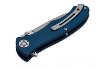 Image of Boker USA Boker Turbine II FB Edition,3.1in X-15T.N. Steel Blade,Aluminium Blue Handle 110121