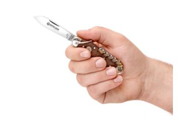 Image of Boker USA Camp Smoked Oak Folding Knife 110183