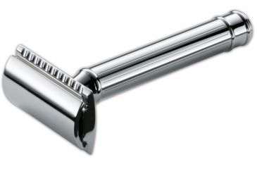 Image of Boker USA Classic Chrome Safety Razor w/ Classic Shaving Razor 04BO140