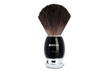 Image of Boker USA Classic Shaving Brush,Black Fiber Handle 04BO125