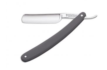Image of Classic Straight Razor Folding Knife, Anthracite