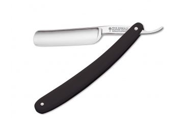 Image of Classic Straight Razor Folding Knife, Black