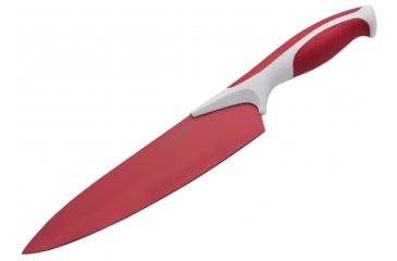 Image of Boker USA Colorcut Chefs Knife,8.125in CrMoV Steel Blade,Raspberry Red Handle 03CT102