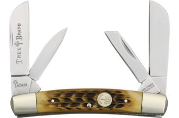 Image of Boker USA Traditional Series Congress Jigged Knife, Brown, Small, 110721