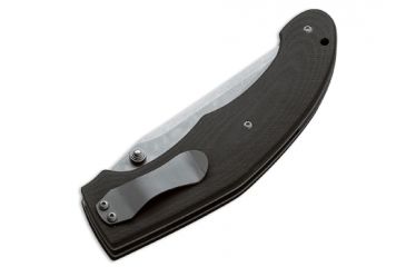 Image of Boker USA Gitano Linerlock Folding Knife,5.5in closed,Stainless Modified Clip Blade,Contoured Black G-10 Handle BOP02607