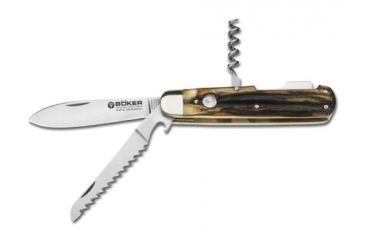 Image of Boker USA Hunters Pocket Knife, Brown, Small, 110636