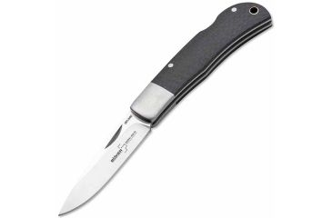 Image of Boker USA Lockback Decade Edition Folding Knife,2.875in VG10 w/Two-tone,Carbon Fiber Handle B-01BO156