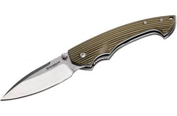 Image of Boker USA Magnum 2Grip Folding Knife,3.38in 440 Stainless Steel Blade,G10 Handle 01EL020