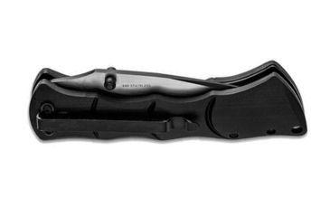 Image of Boker USA Magnum Black Bamboo Large Folding Knife,3.25in 440 Stainless Steel Blade,G10 Handle 01LL509