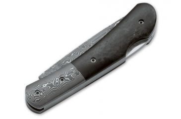 Image of Boker USA Magnum Black Bone Damascus Folding Pocket Knife 01MB551DAM