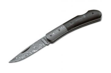 Image of Boker USA Magnum Black Bone Damascus Folding Pocket Knife 01MB551DAM