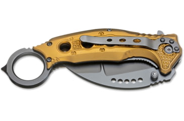 Image of Boker USA Magnum Black Scorpion Knife, Gold, Small, 01MB713