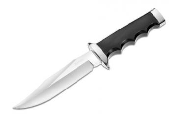 Image of Boker USA Magnum Bowie Fg Fixed Blade Knife w/ Leather Sheath 02MB027
