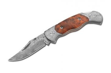 Image of Boker USA Magnum Empress Damascus Folding Carry Knife 01MB789DAM