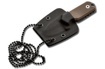 Image of Boker USA Magnum Lil Friend Micro Fixed Blade Knife,1.38in 440 Stainless Steel Blade,G10 Handle 02SC743