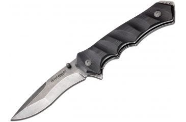 Image of Boker USA Magnum Shadow Warrior Folding Knife,3.75in 440 Stainless Steel Blade,G10 Handle 01YA251