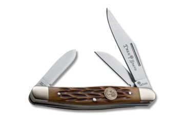 Image of Boker USA Traditional Series Medium Stockman Jigged Knife, Brown, Small, 110727