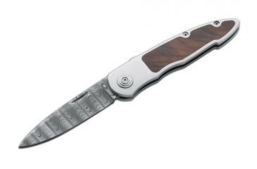 Image of Boker USA Merlin Damascus Folding Pocket Knife 110621DAM