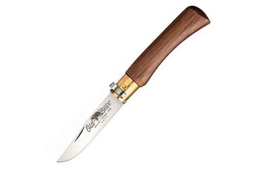 Image of Boker USA Old Bear S Folding Knife,2.75in,AISI 420 Steel,Standard Edge,Satin,Walnut Handle BO01OB004