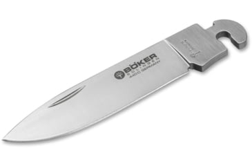 Image of Boker USA Optima Drop Point Blade Knife, Stainless, Small, 119014