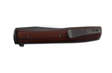 Image of Boker USA Plus Brad Zinker Urban Trapper Folding Knife,3.42in VG10 Steel Blade,Cocolobo Wood Handle 01BO734