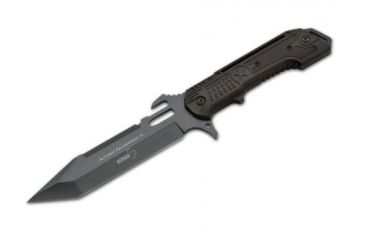Image of Boker USA Plus Kal 10 Fixed Blade Fixed Blade Tactical Knife w/ Sheath 02KAL10