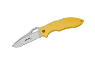 Image of Boker USA Plus Td Folding Carry Knife, Yellow Handle 01BO191Y