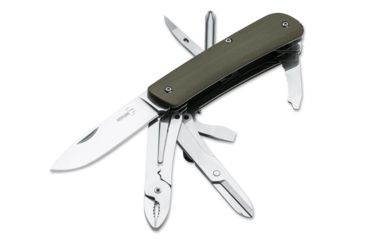 Image of Plus Tech-Tool Outdoor 5 2.8In Multi-Tool Knife, Green