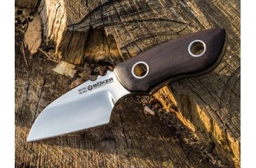 Image of Boker USA Pry Mini Anniversary Fixed Blade Knife,2.5in N690Bo Steel Blade,Grenadill Wood Handle 120715