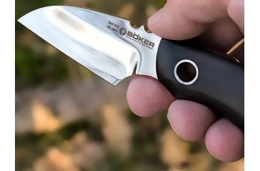 Image of Boker USA Pry Mini Anniversary Fixed Blade Knife,2.5in N690Bo Steel Blade,Grenadill Wood Handle 120715