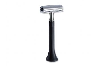 Image of Boker USA Razolution Safety Razor,Black Handle 04BO145
