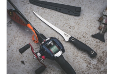 Image of Boker USA Saga Fillet Kdx Sh Knife, Black, Small, 133282