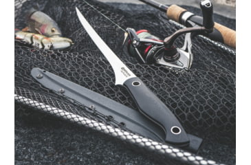 Image of Boker USA Saga Fillet Kdx Sh Knife, Black, Small, 133282