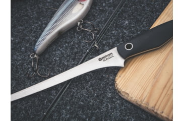 Image of Boker USA Saga Fillet Kdx Sh Knife, Black, Small, 133282