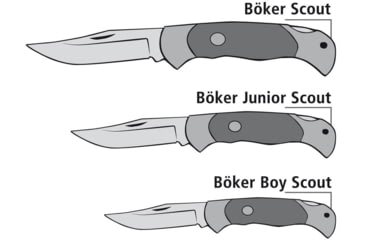 Image of Boker USA Scout Lightweight Orange Knife, Orange, Small, 112087