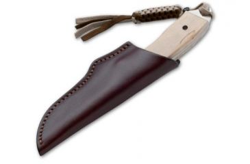 Image of Boker USA Solid Fixed Blade Hunting Knife w/ Sheath &amp; Lanyard 120579