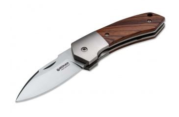 Image of Boker USA Solo Classic Folding Knife,2.875in N690 Steel Blade,Cocobolo Wood Handle 111634