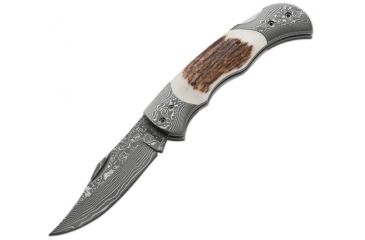 Image of Boker USA Stag Damascus, Plain B-01BO028DAM