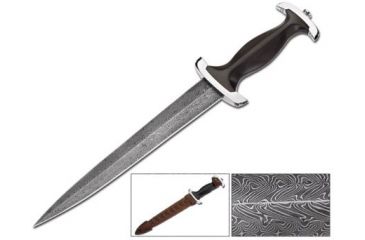 Image of Boker USA Swiss Dagger Twisted Damascus Knife 121551DAM