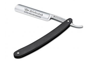Image of Boker USA The Celebrated Straight Razor,.625in Blade,Ebony handle 140407