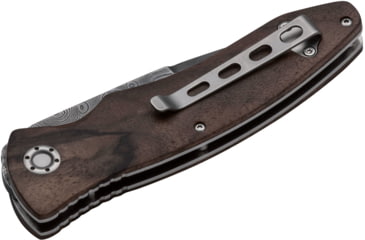 Image of Boker USA Tirpitz Damascus Wood 42 Knife, Brown, Small, 110197DAM
