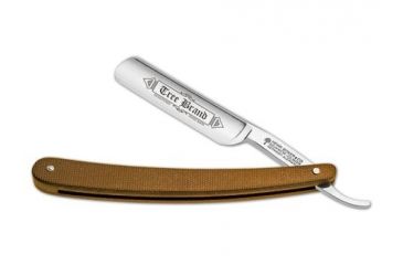 Image of Boker USA Tree Brand Straight Razor, Brown Canvas 140509