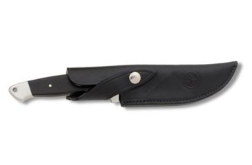 Image of Boker USA Vollintegral XL Grenadill Fixed Blade Knife,5.75in 440C Stainless Steel Blade,Grenadill Wood Handle 121638
