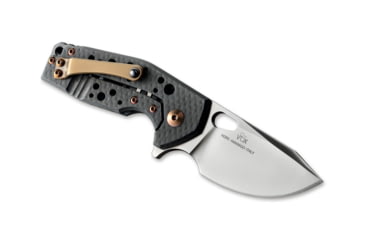 Image of Fox Vox Suru Folding Knife, 2.3in, M390, Carbon Fibre, Black, FX-526 CF
