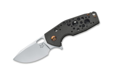 Image of Fox Vox Suru Folding Knife, 2.3in, M390, Carbon Fibre, Black, FX-526 CF
